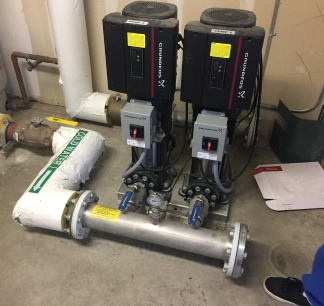 MCR Services project photo 1 — HVAC, boiler, and mini split work in the Eastern Sierra
