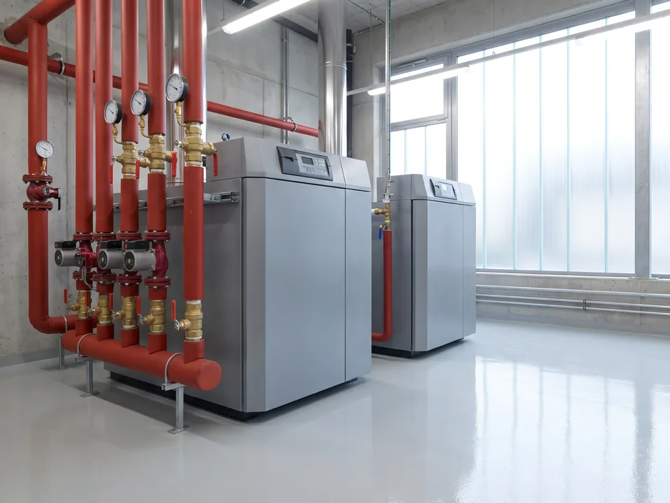 Hydronic Heating & Boilers — MCR Services commercial work